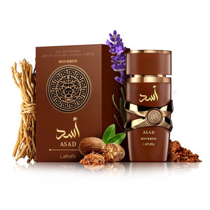 Lattafa Asad Bourbon -100ml EDP 1.1 Premium